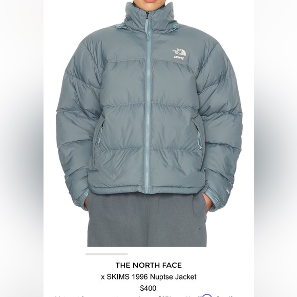 x SKIMS 1996 Nuptse Jacket - Picture 3 of 3